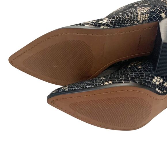 Linea Paolo Westly Bootie 10 Black Silver NEW - Picture 7 of 9